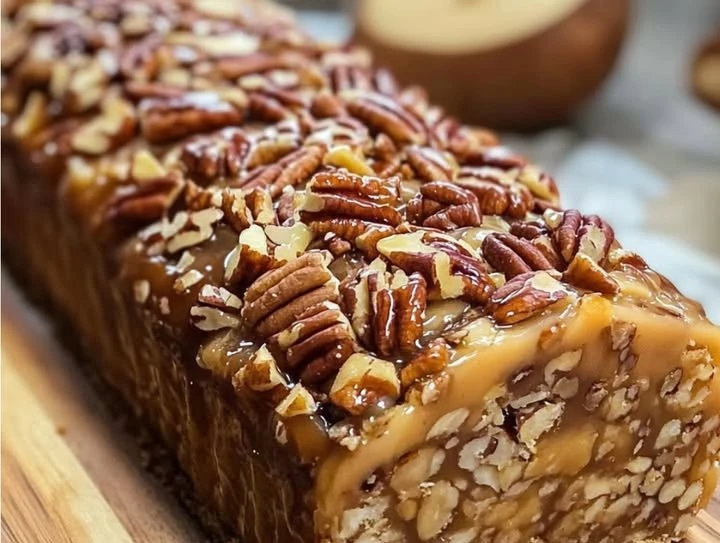Aunty's 3-Ingredient Pecan Log