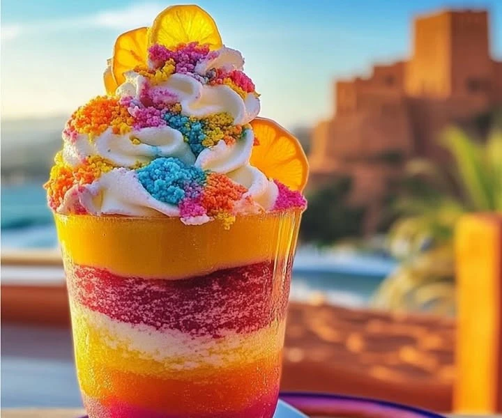 This vibrant and refreshing treat is the ultimate crowd-pleaser! Fruity sherbet and fizzy soda