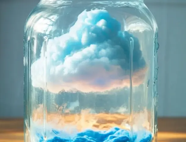 Colors Mix and Swirl in a Mesmerizing Way