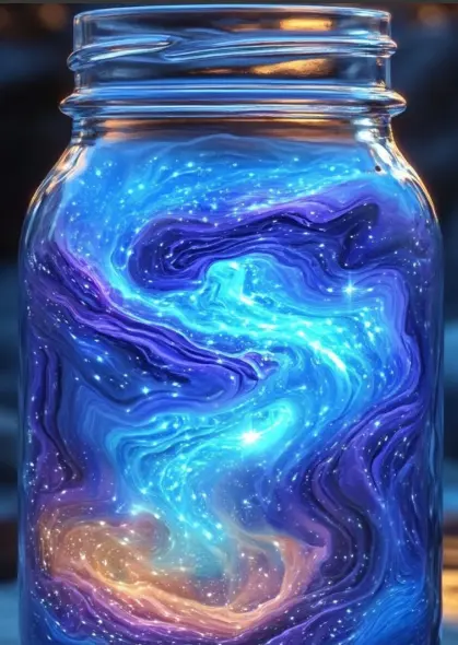 Aurora Borealis Jar