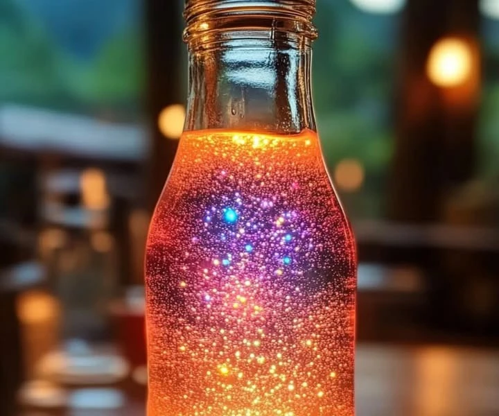 DIY Bubbly Lava Lamps