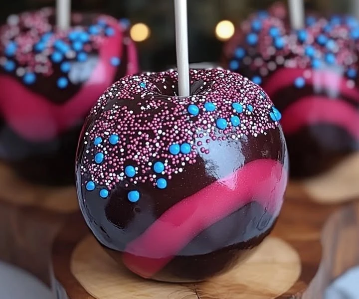 Galaxy Candy Apples