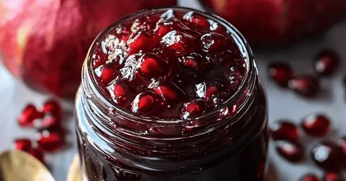 Homemade Pomegranate Jelly: A Sweet Taste of Simplicity