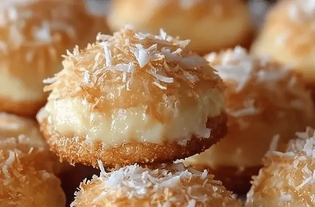 Lemon Coconut Cheesecake Cookies
