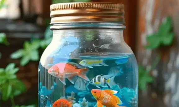 Mason Jar Aquarium Craft: Create an Ocean in a Jar in Just 10 Minutes