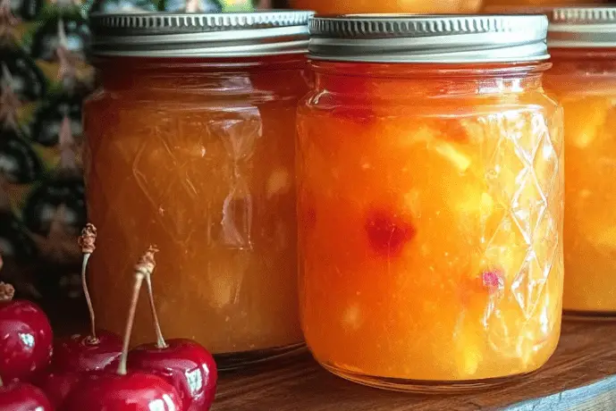Pineapple Upside Down Cake Jam Recipe: A Tropical Twist for Toast and More