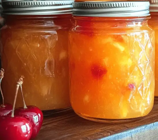 Pineapple Upside Down Cake Jam Recipe