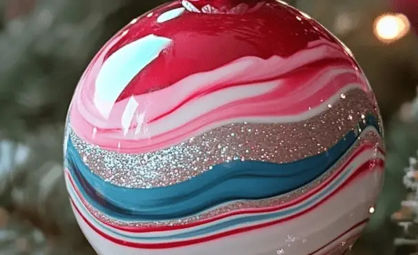 DIY Hydro Dipped Ornaments: A Stunning Holiday Craft to Personalize Your Tree