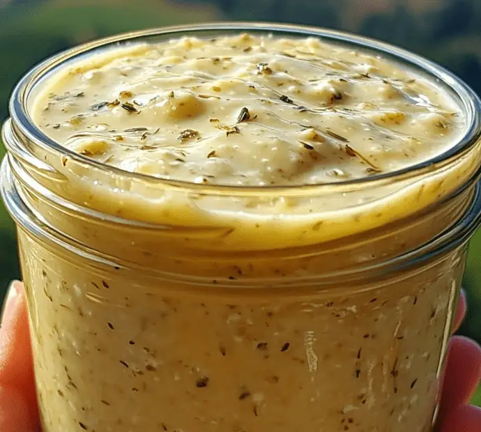 White Garlic Pizza Sauce