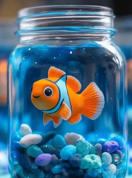Mason Jar Aquarium