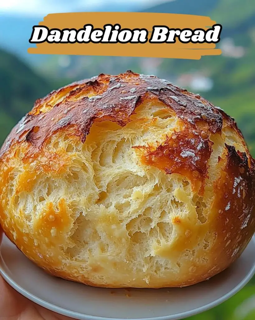 Dandelion Bread Recipe