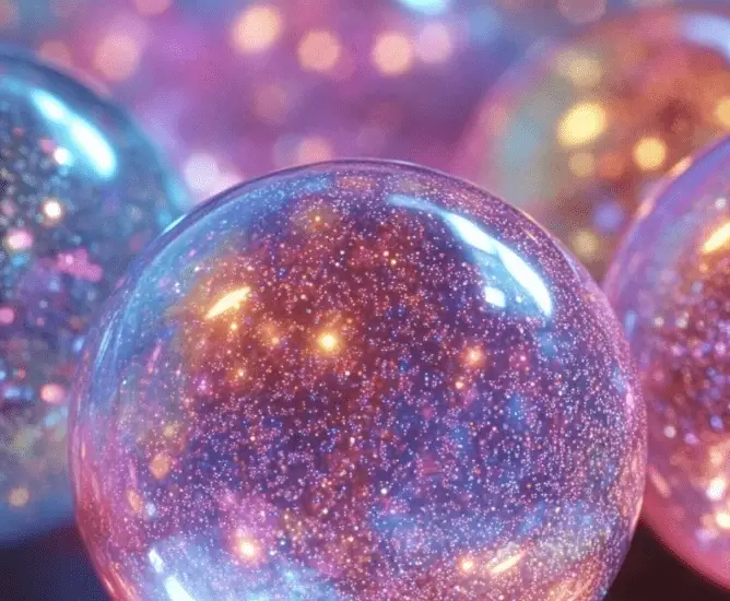 Fairy Dust Sparkle Bouncy Balls