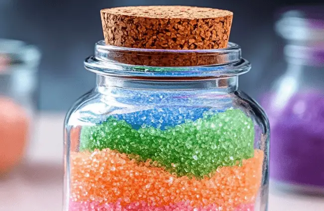 Colored Salt Jars: A Fun and Easy DIY Craft to Brighten Any Space