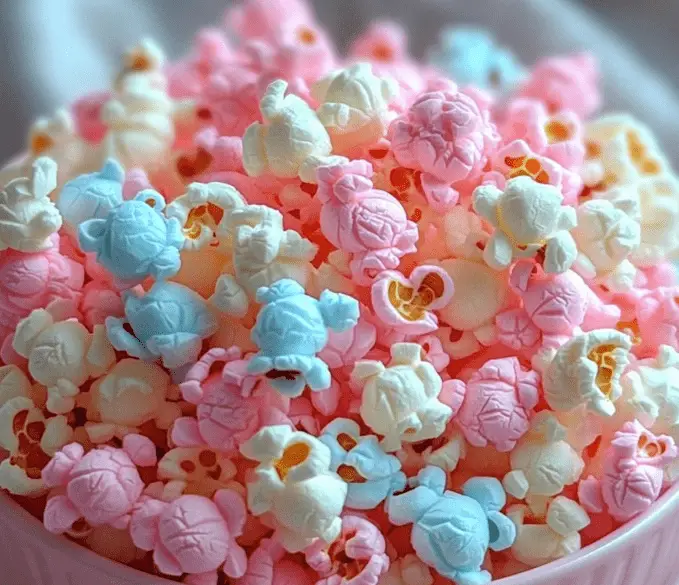 Cotton Candy Popcorn