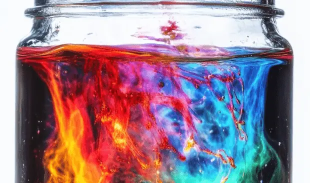 Fireworks in a Jar: A Colorful DIY Science Craft for Kids