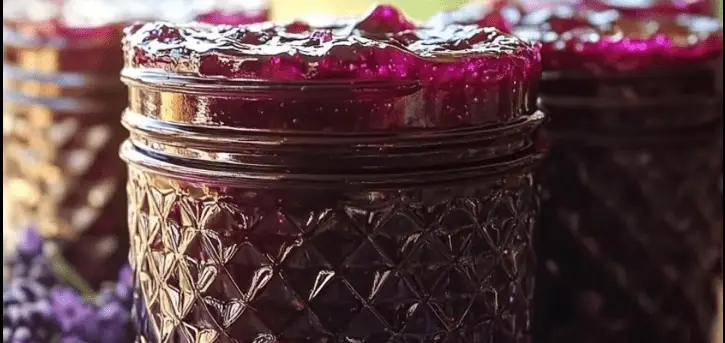 Vanilla Lavender Blackberry Jam Recipe: A Floral and Fruity Delight
