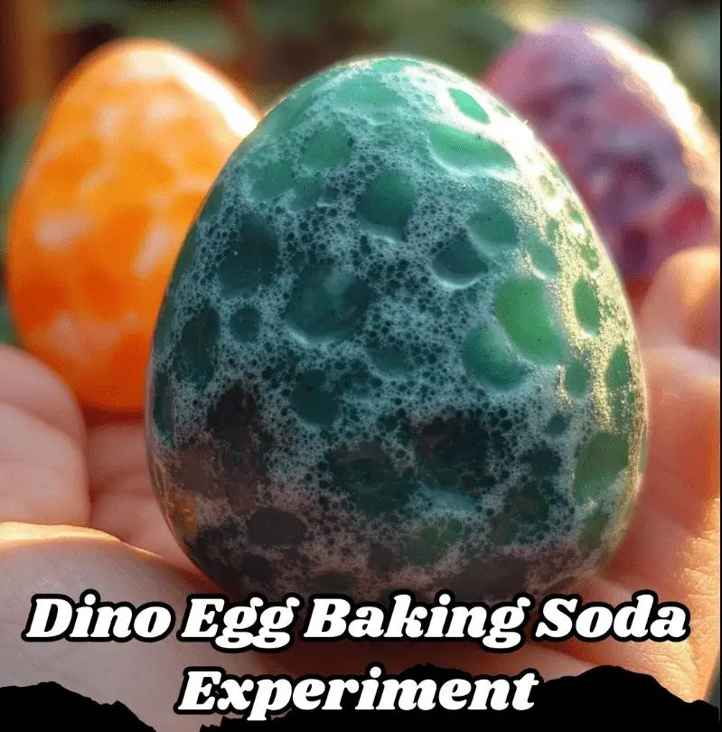 Dino Egg Baking Soda Experiment