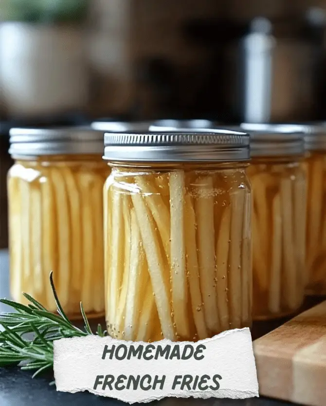 How to Make and Can Homemade French Fries
