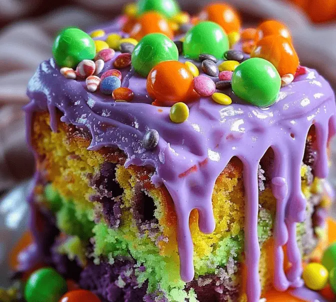 Halloween Poke Cake Recipe
