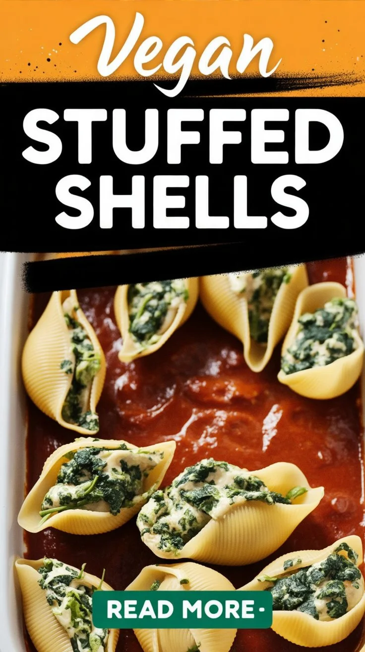 Vegan Stuffed Shells