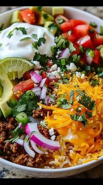 Taco Rice Bowl