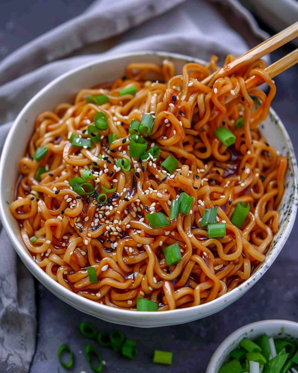 Saucy Ramen Noodles