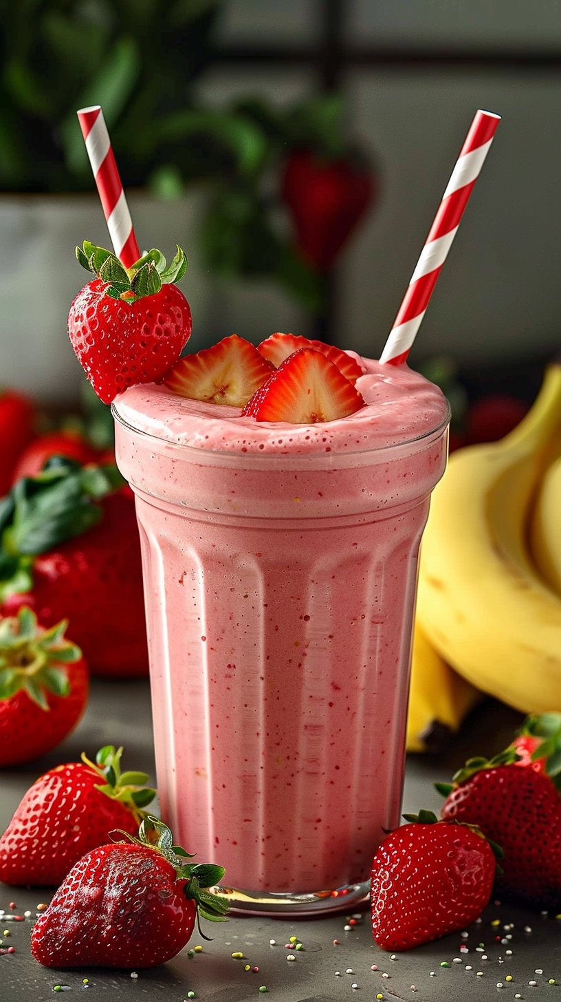 Strawberry Banana Smoothie