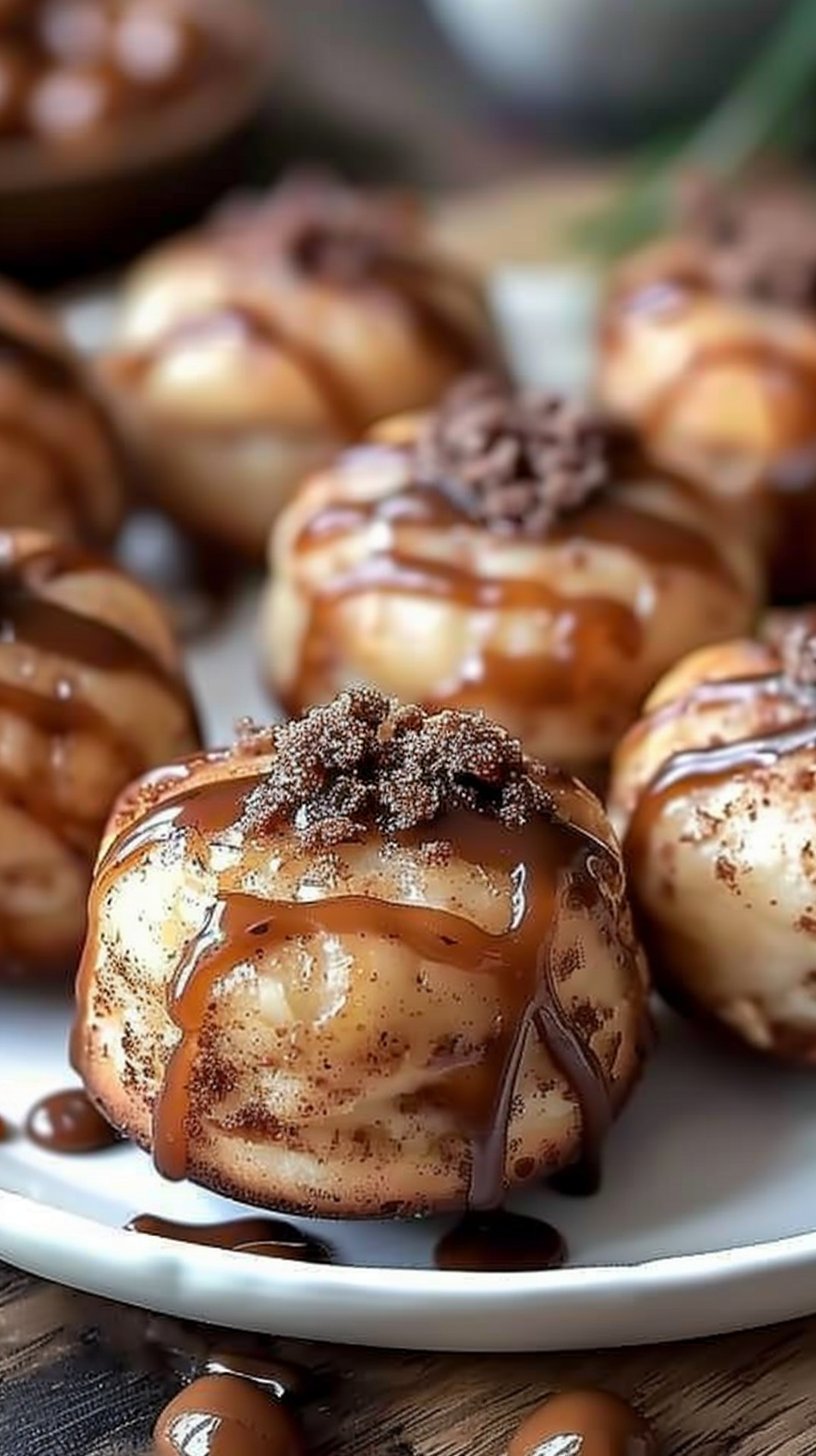Cinnamon Roll Protein Bites