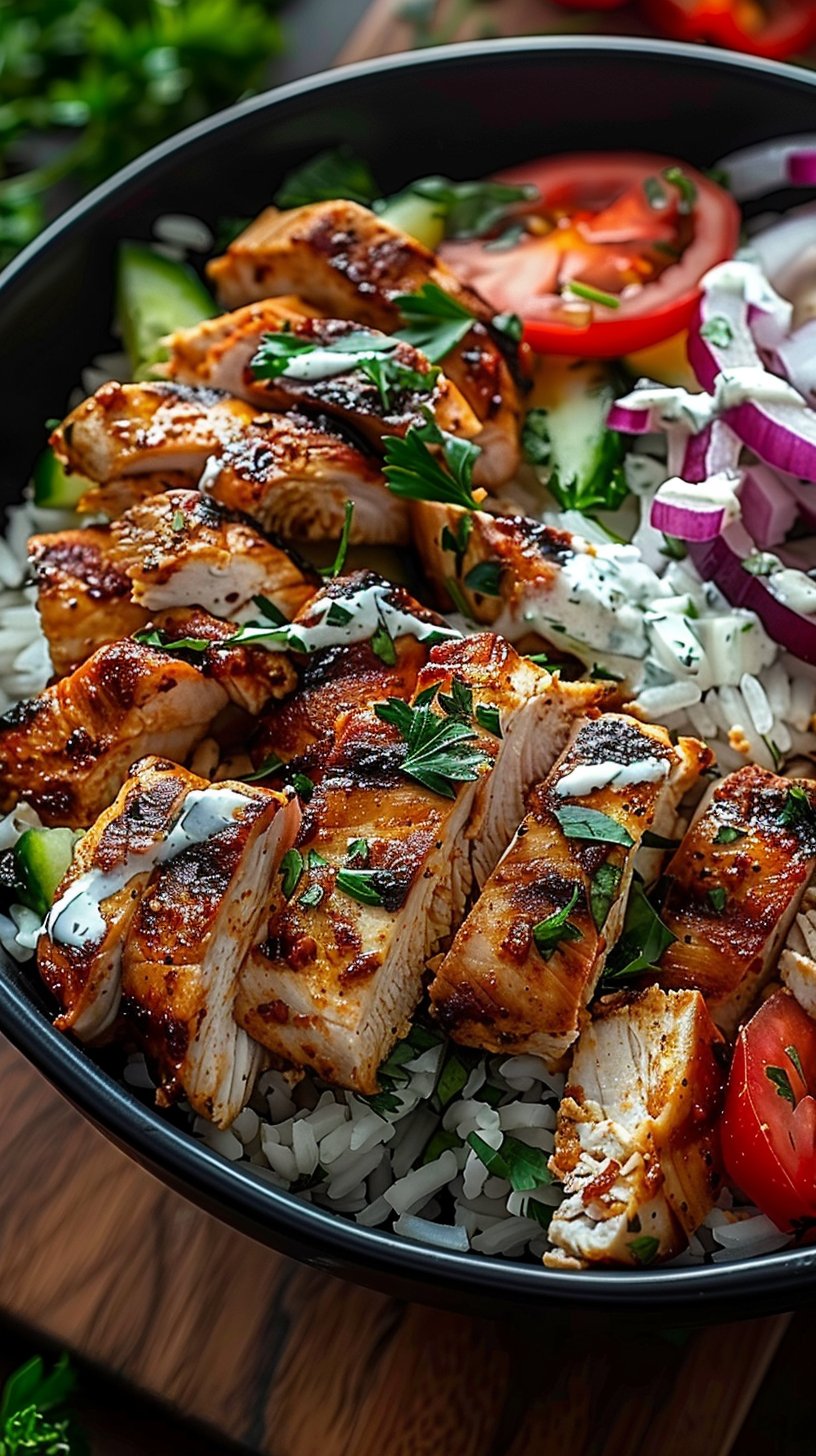 Chicken Gyro Bowls