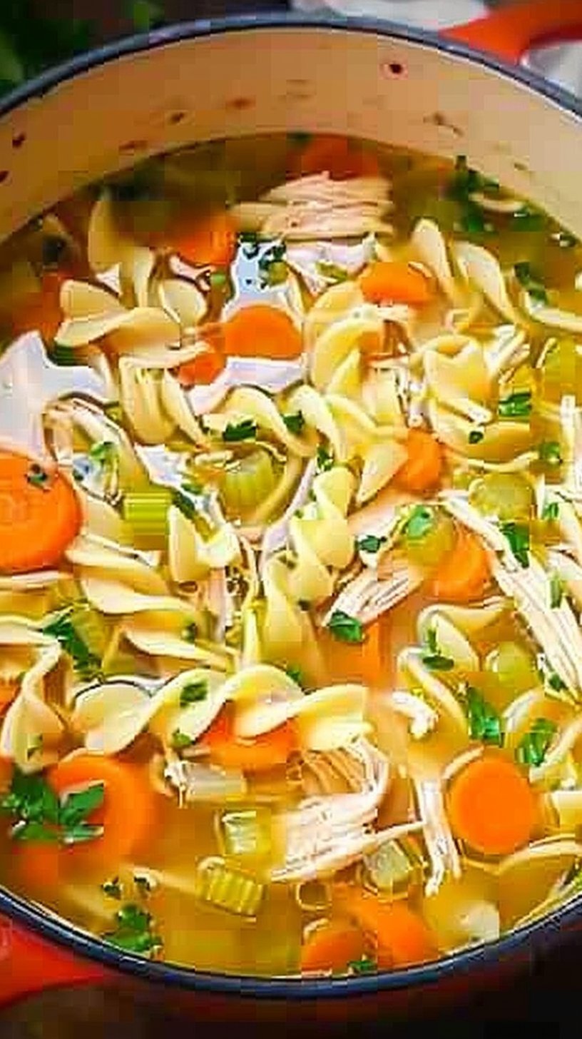 Easy Homemade Chicken Noodle Soup