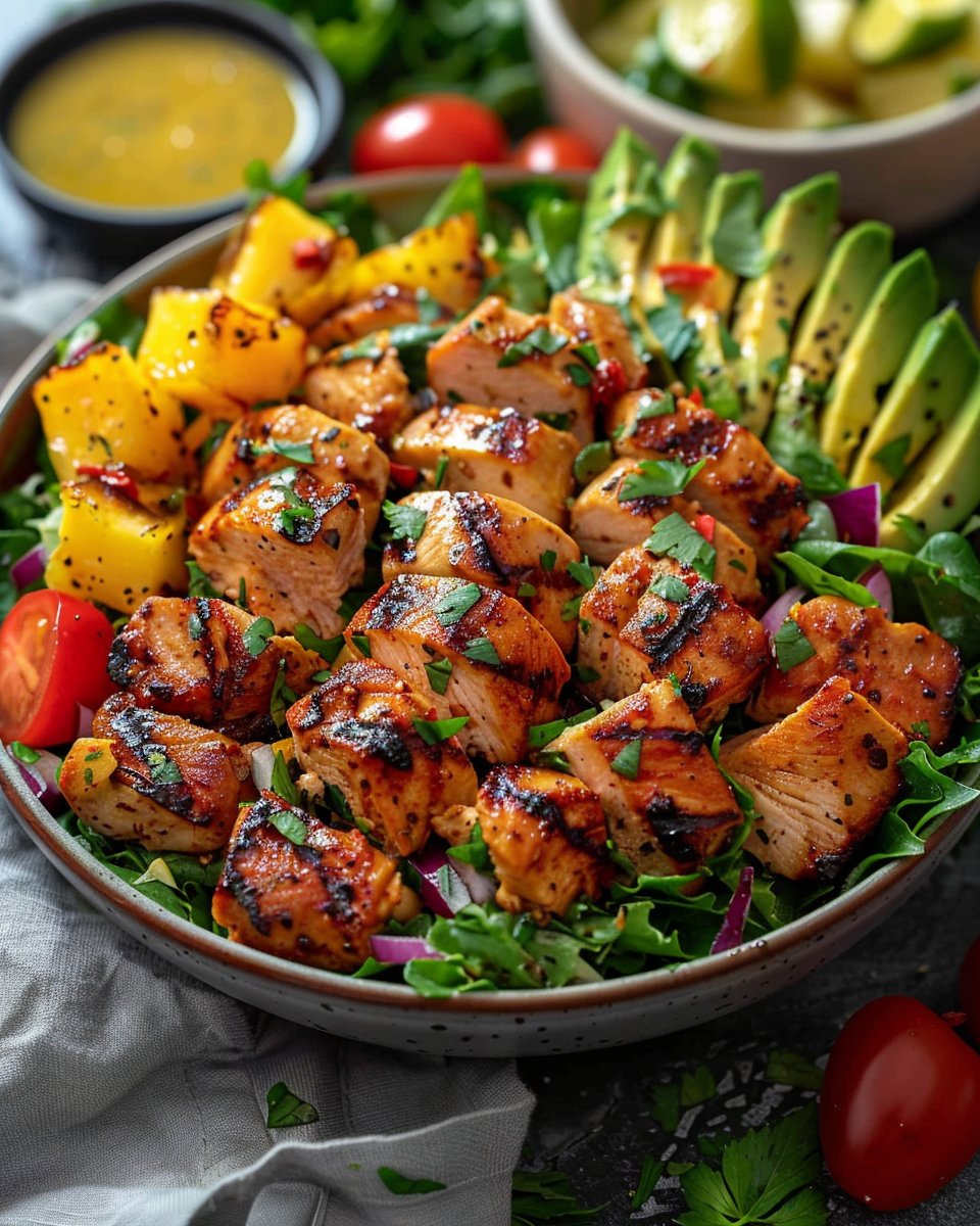 Hawaiian Chicken Salad: Gluten-Free & Whole Health Flexi-Plan