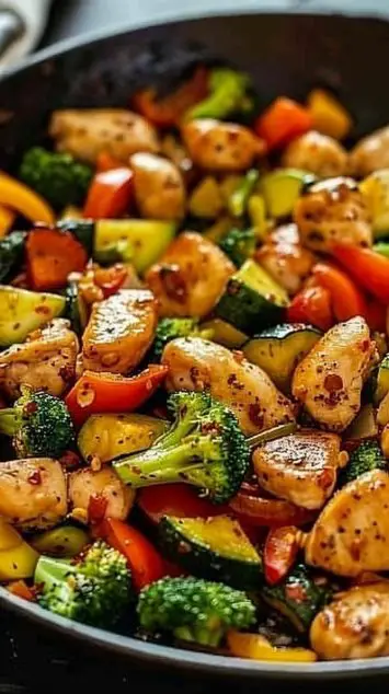 Quick & Healthy Chicken Skillet