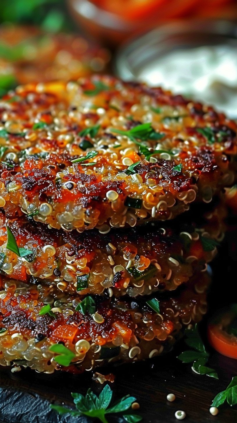 Delicious Crunchy Quinoa Veggie Patties for Ultimate Comfort