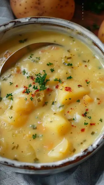 Homemade German Potato Soup