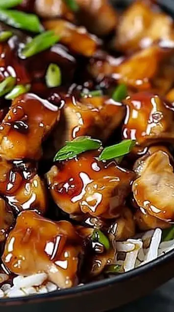 Honey BBQ Chicken Rice