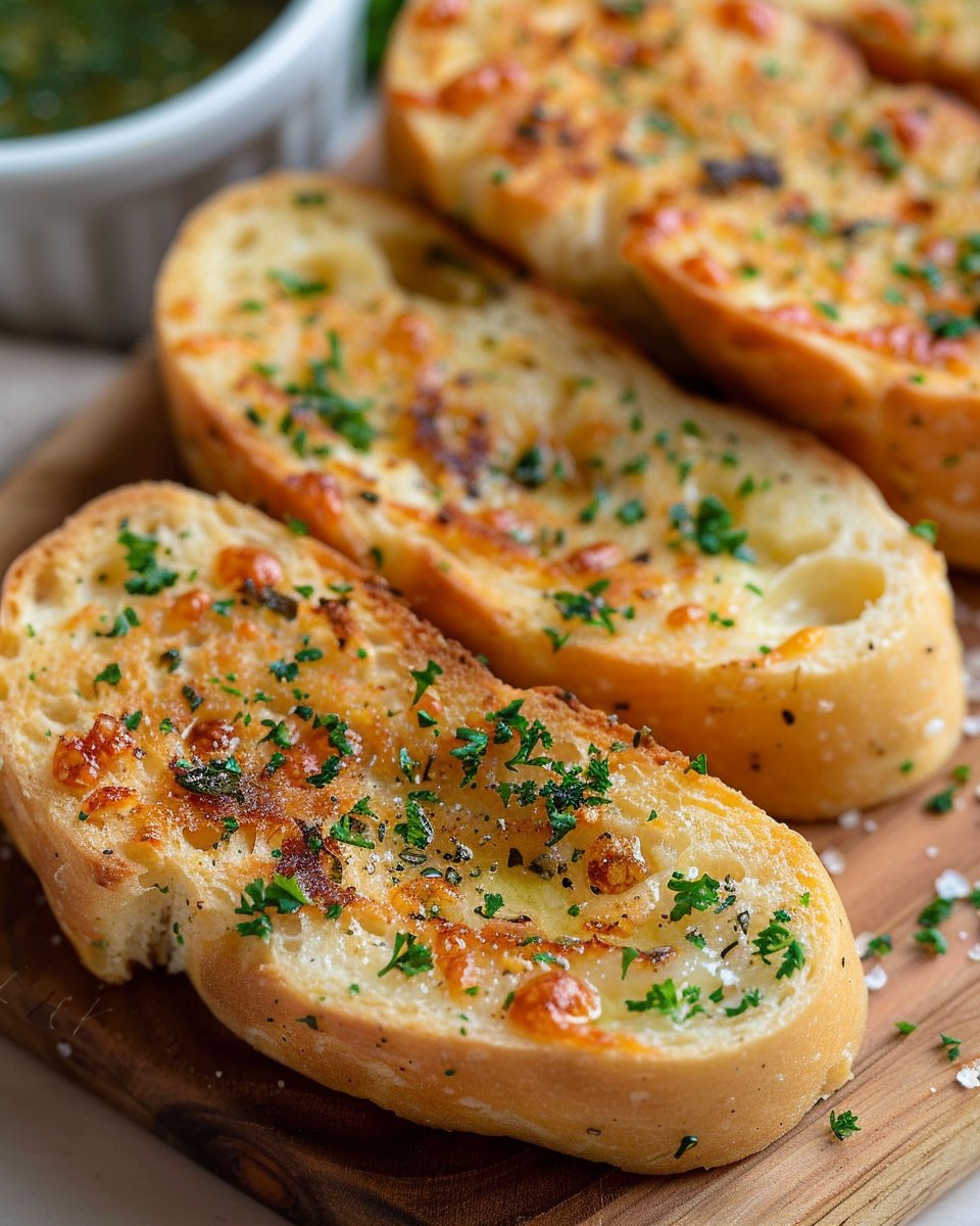 Air Fryer Garlic Bread
