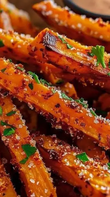 Crispy Oven Baked Sweet Potato Fries