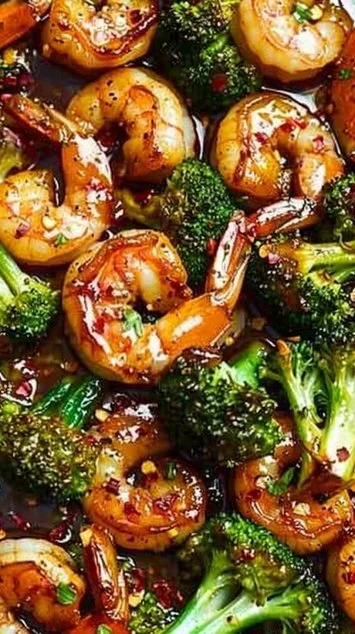 Sheet Pan Honey Garlic Shrimp And Broccoli - Tasiahub