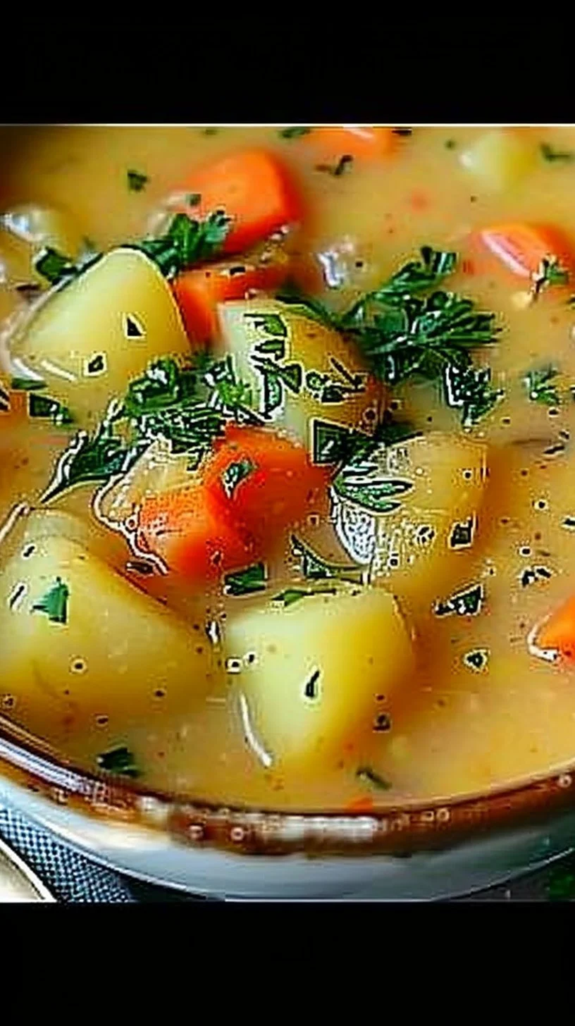 Vegan German Potato Soup