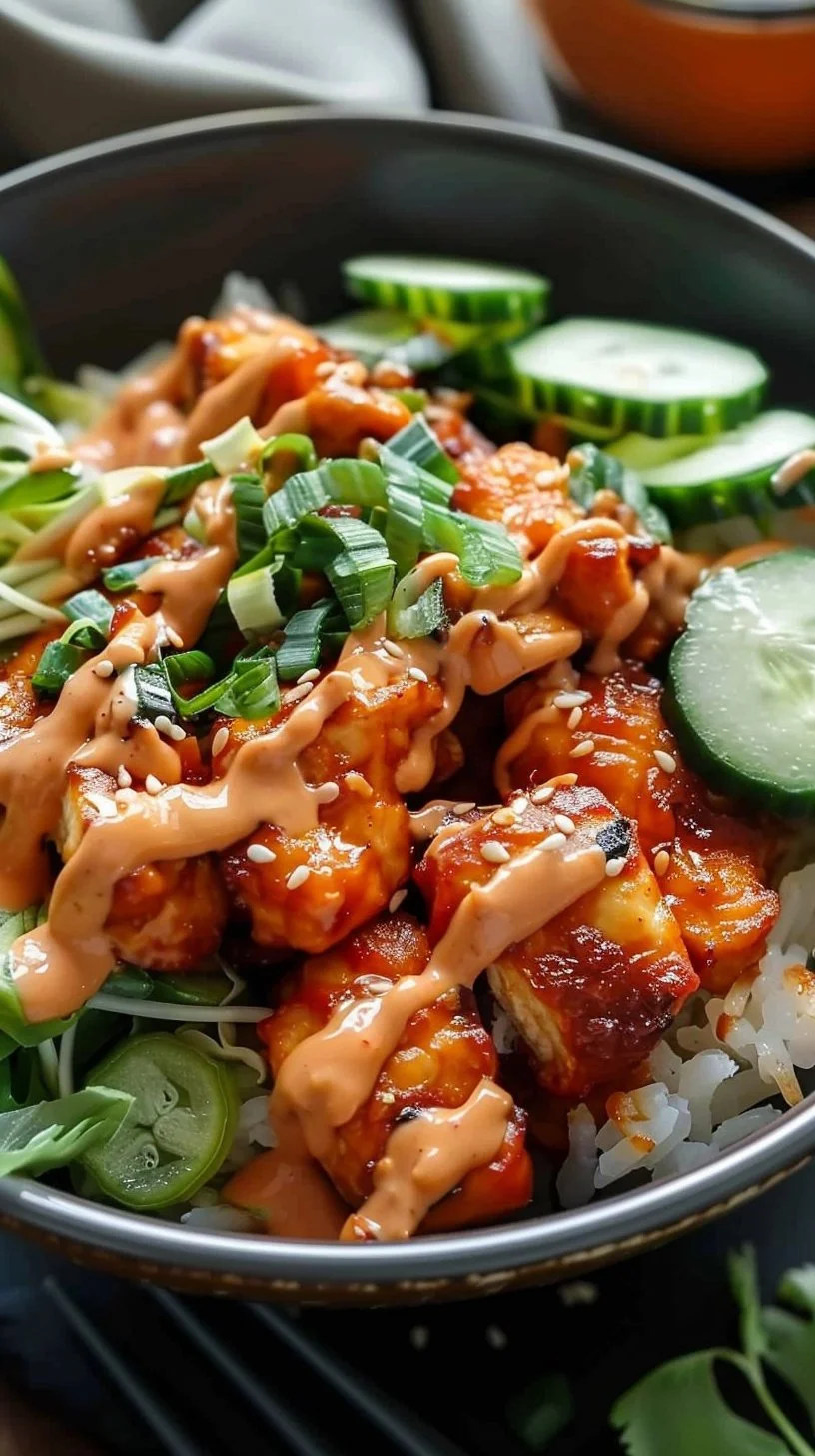 Bang Bang Chicken Bowl