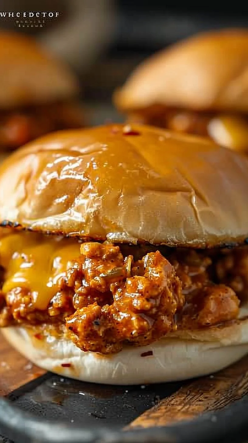 Cajun Chicken Sloppy Joes