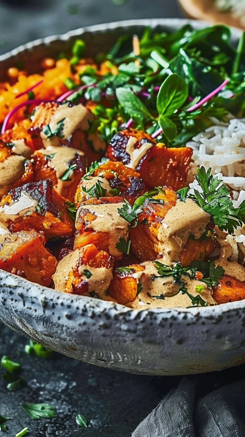 Chicken and Sweet Potato Bowls