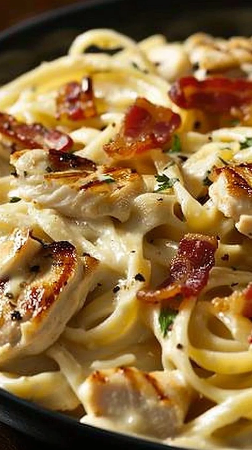 Chicken Bacon Ranch Pasta