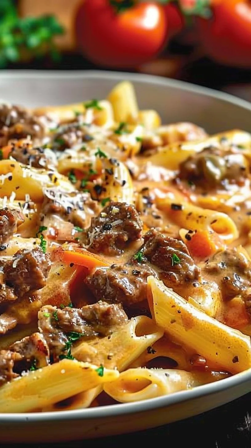 Creamy Beef Pasta