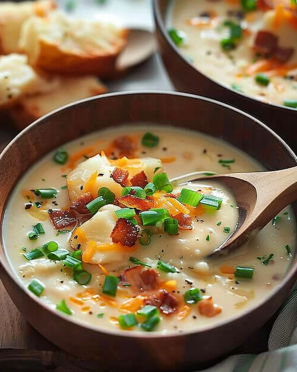 Creamy Loaded Potato Soup