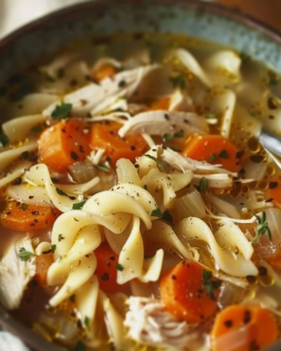 Homemade Chicken Noodle Soup