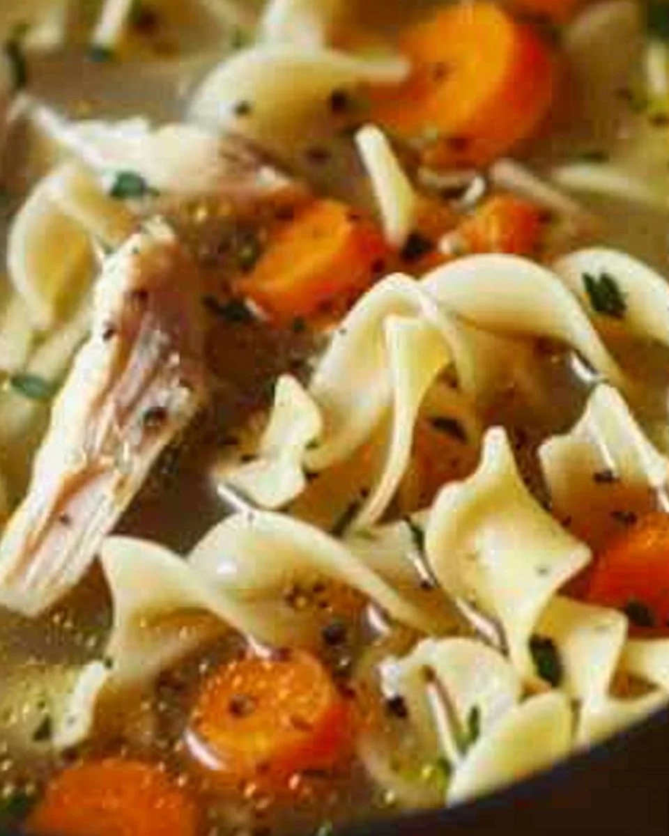 Homemade Chicken Noodle Soup