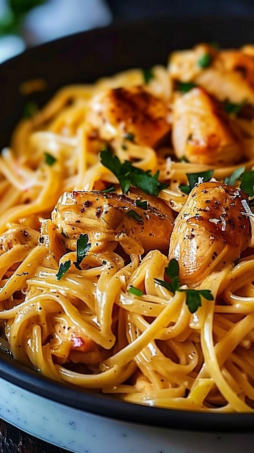 Irresistibly Easy Cowboy Butter Chicken Linguine in 30 Minutes