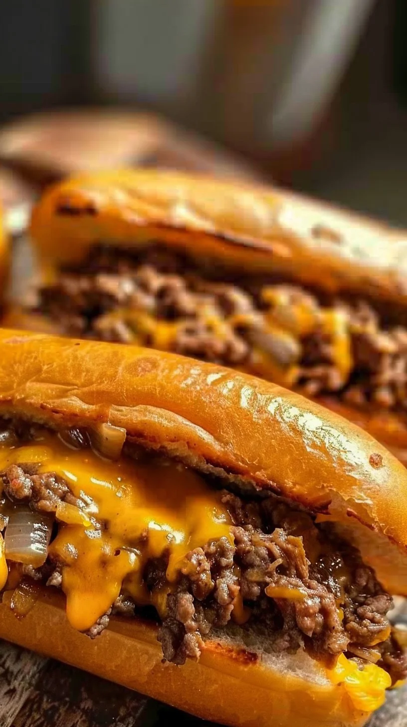 Philly Cheesesteak Sloppy Joes