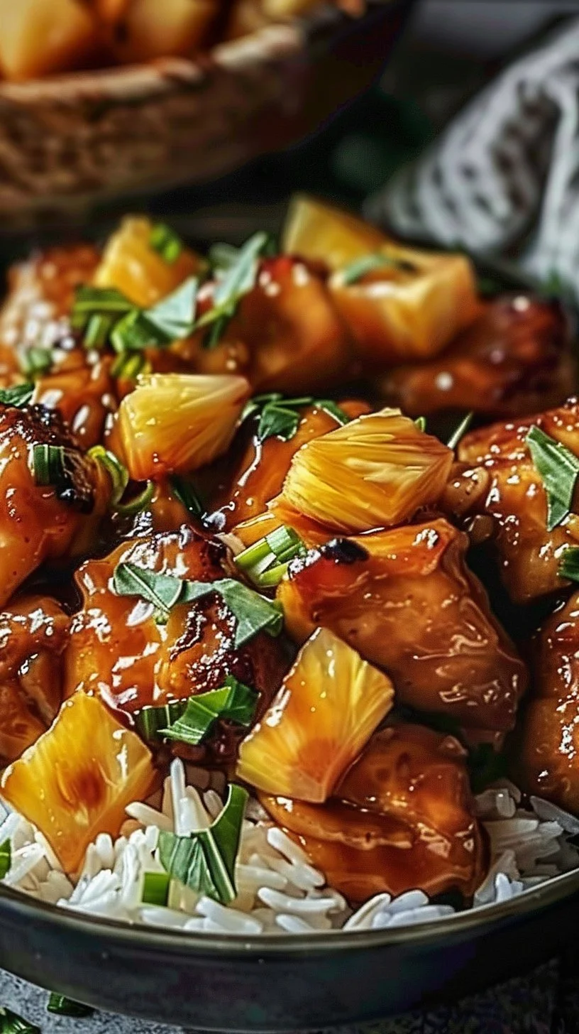 Pineapple Chicken and Rice: Sweet, Savory, Effortlessly Easy